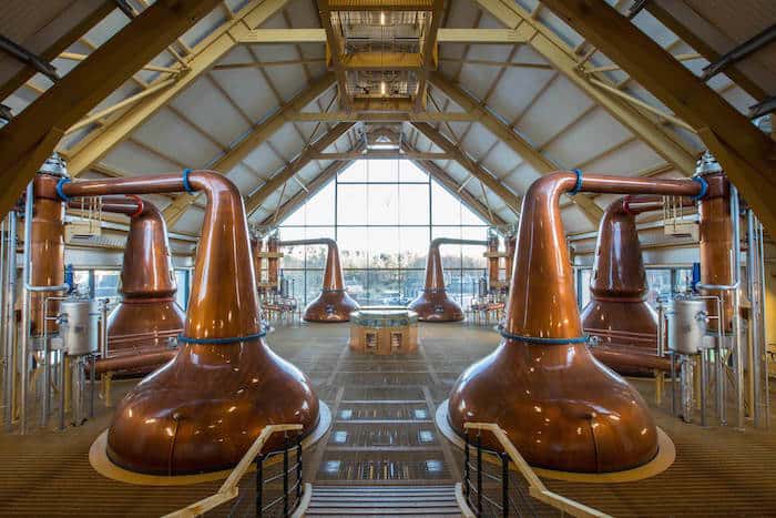 Alambiques tradicionales de whisky