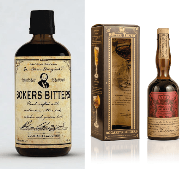 Bokers bitter y Bogarts Bitter